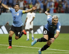Ghana 0-2 Uruguay: Arrascaeta lập công, Uruguay vẫn bị loại