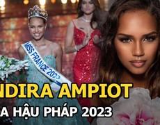 Cô gái đăng quang hoa hậu Pháp 2023 được khen có vẻ đẹp giống Rihanna