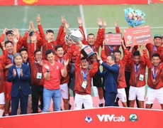 Đội tuyển chọn Việt Nam đăng quang ngôi vô địch Cúp Tứ hùng bóng đá 7 người quốc tế