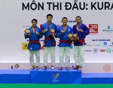 Đội tuyển Kurash Việt Nam mang về thêm 2 HCV