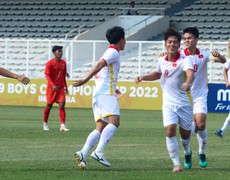 U19 VIỆT NAM 3-1 U19 MYANMAR: Giữ vững ngôi đầu bảng