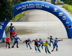 500 VĐV thử sức ở giải Roller Hà Nội mở rộng 2022 