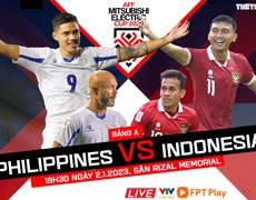 VIDEO AFF Cup: Nhận định trận đấu Philippines vs Indonesia, 19h30 ngày 2/1