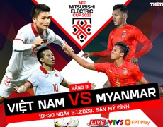 VIDEO AFF Cup: Nhận định trận đấu Việt Nam vs Myanmar, 19h30 ngày 3/1