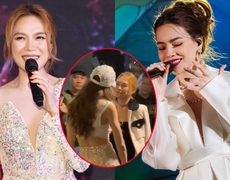 Showbiz Việt 7/1: Hà Hồ ôm Mỹ Tâm ở hậu trường sau 2 thập kỷ vướng nghi vấn "cạch mặt"; Ngọc Châu khoe visual "chặt chém" dàn đối thủ Miss Universe