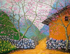 Họa sĩ Nguyễn Hoàng Anh: Từ búp bê đến những bức tranh đượm hồn dân tộc