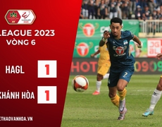 HAGL 1-1 Khánh Hòa: Tiếc cho chủ nhà 