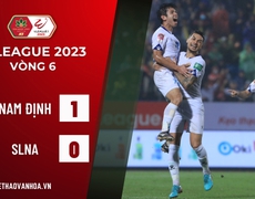 Nam Định 1-0 SLNA: Thành Nam mở hội