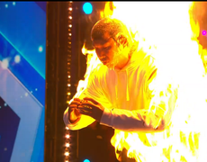 Màn "tự thiêu" trên sân khấu Britain's Got Talent bị chỉ trích