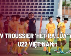 VIDEO Bóng đá SEA Games 32: U22 Việt Nam tập luyện với cường độ cao