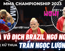VIDEO Cao thủ Brazil bị xử thua tại MMA Lion Championship 2023: Xem mà bức xúc thay!