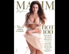 Vẻ đẹp lạ của Ashley Graham - Người lên bìa Hot 100 của Maxim