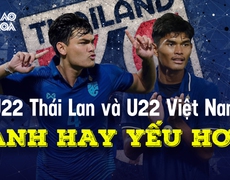 Bóng đá SEA Games 32: U22 Thái Lan mạnh hơn hay yếu hơn U22 Việt Nam?