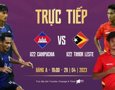 Nhận định kết quả U22 Campuchia vs Timor Leste - Nhận định bóng đá - Keonhacai - Kèo bóng đá SEA Games (19h00, 29/4)