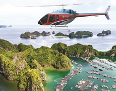 Trải nghiệm tour du lịch ngắm vịnh Hạ Long từ trực thăng có gì đặc biệt?
