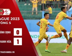 Bình Định 0-1 Thanh Hóa: Khách lấn chủ