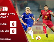 Hà Tĩnh 0-0 SHB Đà Nẵng: Phung phí cơ hội, đội chủ nhà bị cầm hòa