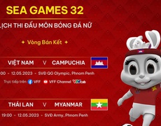 Kèo nữ Thái Lan vs Myanmar - VTV5 trực tiếp bóng đá SEA Games 32 hôm nay (16h00 ngày 12/5)