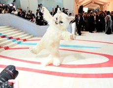 Thảm đỏ Met Gala:  Jared Leto chiếm trọn spotlight khi biến hình thành chú mèo khổng lồ