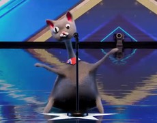 Chú mèo CGI Noodle gây sốt tại Britain's Got Talent