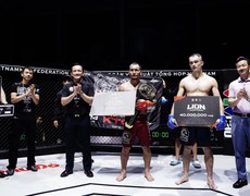Trần Quang Lộc bảo vệ thành công đai vô địch MMA Lion Championship