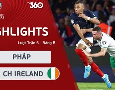 VIDEO highlights Pháp 2-0 Ireland. Kết quả bóng đá vòng loại EURO 2024