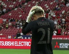 Highlights Singapore - Campuchia tại AFF Cup 2024: Cơn ác mộng của của thủ thành Dara
