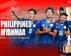 Nhận định bóng đá Philippines vs Myanmar 17h30 ngày 12/12: Khó cho đội khách