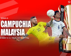 Nhận định bóng đá Campuchia vs Malaysia, 17h45 ngày 8/12: Chủ nhà gặp khó