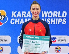 Karate Việt Nam giành 2 vé dự vòng chung kết Giải vô địch thế giới 