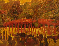 Ký ức Hà Nội trong tranh sơn mài của họa sĩ Nguyễn Minh Hải