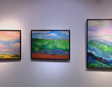 Vẻ đẹp bình yên trong tranh của họa sĩ Đỗ Thu Thủy