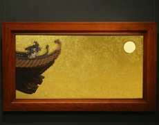 Họa sĩ đương đại 'kể chuyện' ngôi đình cổ xứ Đoài