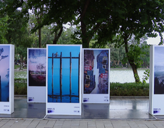 “Phong cảnh dọc” - Khi không gian thiên nhiên được nhìn từ một chiều khác 