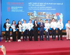 Cộng đồng quốc tế đoàn kết bảo vệ và phát huy nghi lễ và trò chơi kéo co