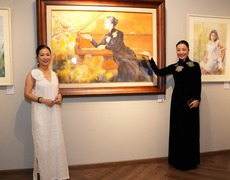 Khi các nguyên mẫu bước ra từ tranh... trong triển lãm Chân dung màu nước