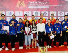 Vovinam Việt Nam giành 24 HCV, bảo vệ thành công ngôi đầu thế giới
