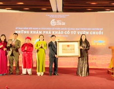 Di chỉ khảo cổ Vườn Chuối được xếp hạng di tích cấp thành phố