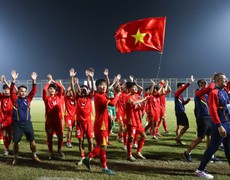 Tuyển U17 Việt Nam giành vé dự VCK châu Á và được thưởng nóng 600 triệu đồng