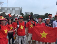 Người hâm mộ tin vào chiến thắng của U22 Việt Nam trước Malaysia