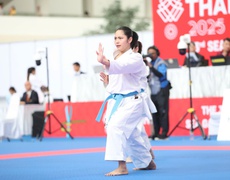 Karate Việt Nam có HCV đầu tiên tại SEA Games 33