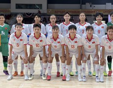 Futsal nữ Việt Nam toàn thắng vòng bảng, giành quyền vào bán kết SEA Games 33