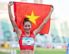 Quách Thị Lan lần đầu giành HCV nội dung 400m rào nữ tại SEA Games 