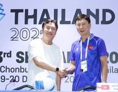 HLV Kim Sang Sik khẳng định gặp U22 Lào không dễ dàng