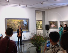 Triển lãm cá nhân đầu tay 'Hồi quang phản chiếu' của họa sĩ Nguyễn Trọng Tài