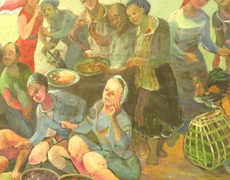 Nét đẹp đồng bào các dân tộc Việt Nam qua nét vẽ của Phan Ngọc Khuê