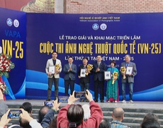 Trao giải cuộc thi ảnh nghệ thuật quốc tế lần thứ 13 năm 2025 tại Việt Nam (VN-25)