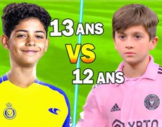 Cậu ấm nhà Ronaldo gọi, quý tử của Messi trả lời