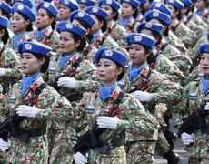 ẤN TƯỢNG: 9 khối nữ chiến sĩ đặc biệt tại lễ diễu binh, diễu hành