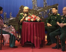 Giao lưu nhân chứng lịch sử lái xe tăng húc đổ cổng Dinh Độc Lập